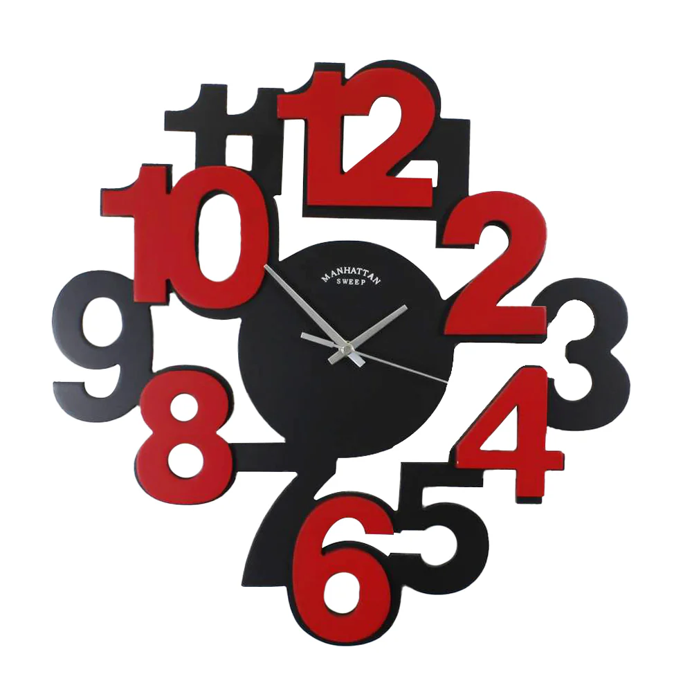 שעון קיר ספרות בולטות - Image 3