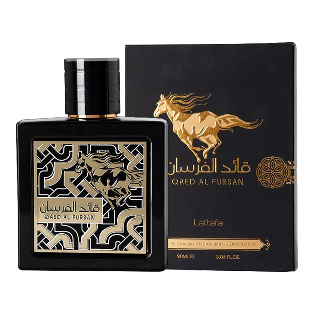 בושם לגבר לטאפה LATTAFA QAED AL FURSAN 90 ML E.D.P