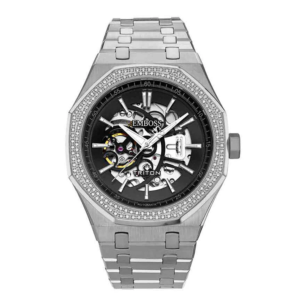 ืฉืขืื ืื EMBOSS DIAMONDS ืืืืจ EMTRMUSSBMS160