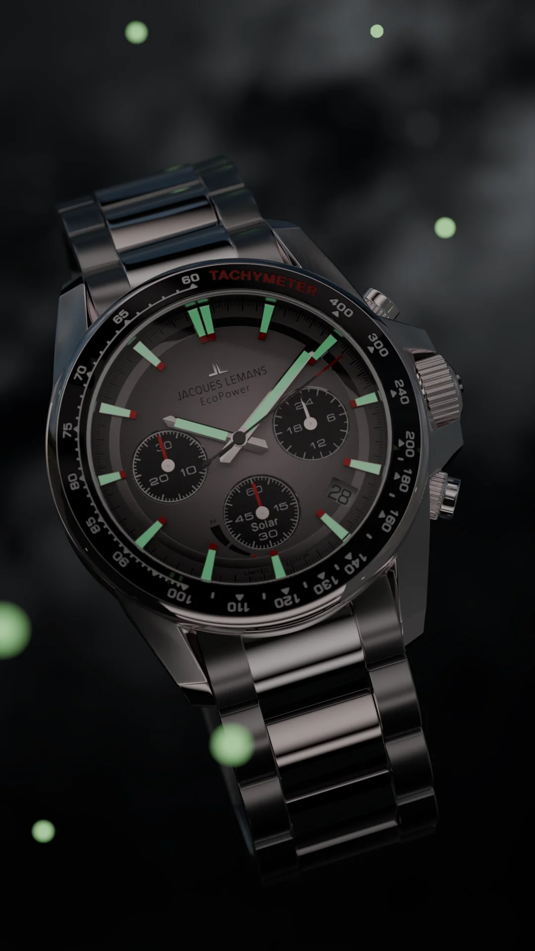 שעון יד לגבר JACQUES LEMANS ANNIVERSARY ECO POWER LIMITED EDITION 50-1A - Image 5