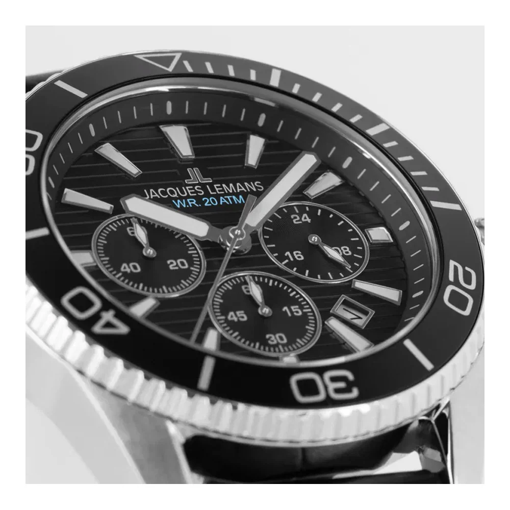שעון יד לגבר 1-2206A Liverpool Diver JACQUES LEMANS - Image 3