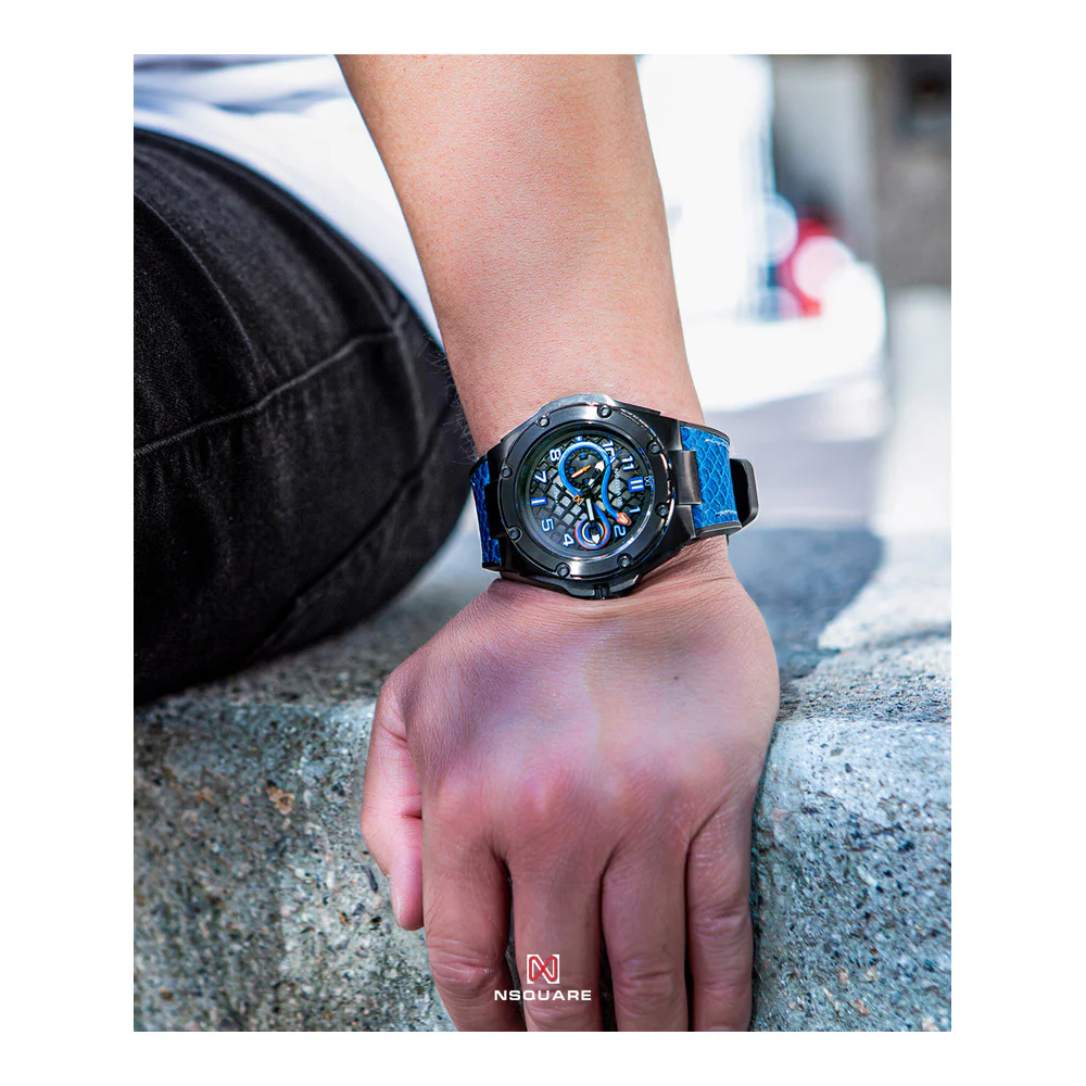 שעון יד לגבר NSQUARE דגם Snake N51.6 Special Edition - Image 10