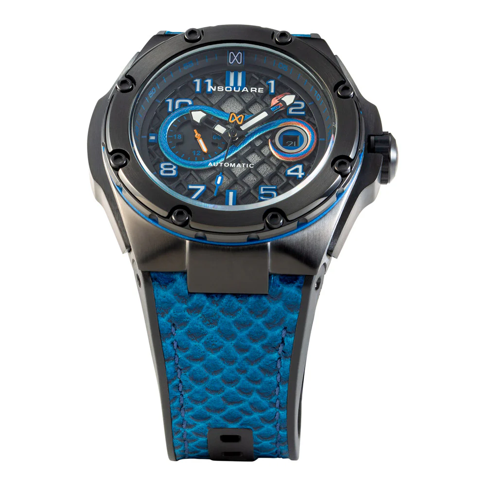 שעון יד לגבר NSQUARE דגם Snake N51.6 Special Edition - Image 3