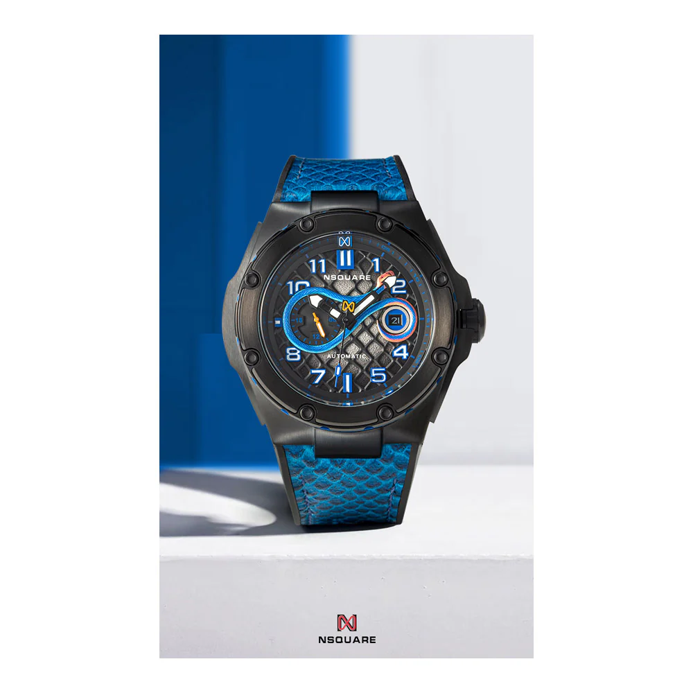 שעון יד לגבר NSQUARE דגם Snake N51.6 Special Edition - Image 8