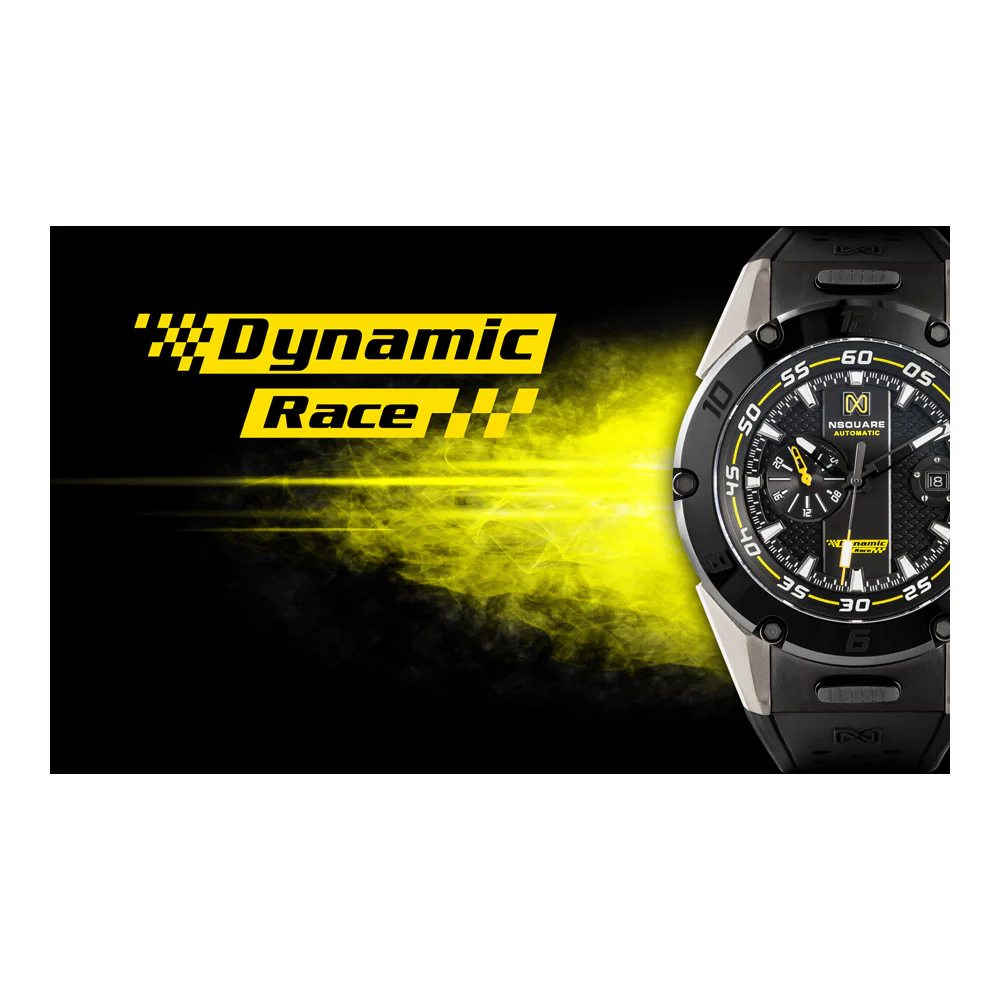שעון יד לגבר NSQUARE דגם Dynamic Race N31.1 - Image 11