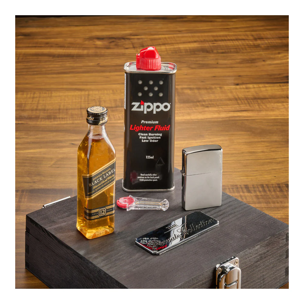 ערכת מתנה מהודרת - WHISKEY ל-ZIPPO - Image 2