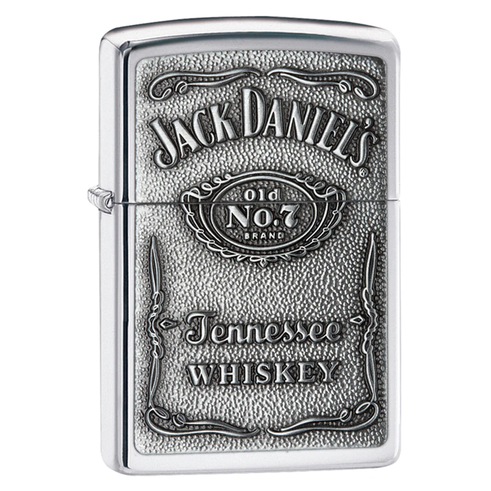 מצית זיפו כסופה - JACK DANIELS - Image 2