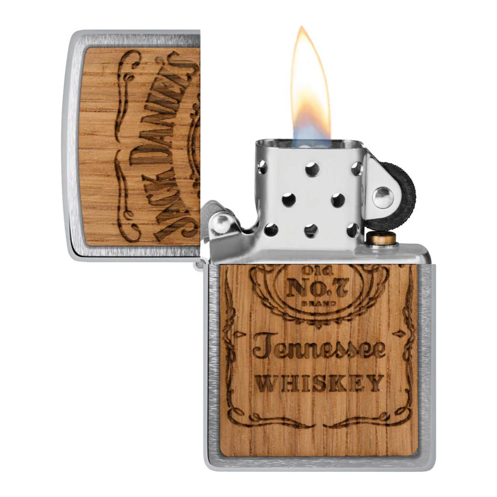 מצית זיפו חבית וויסקי Jack Daniel’s - Image 2