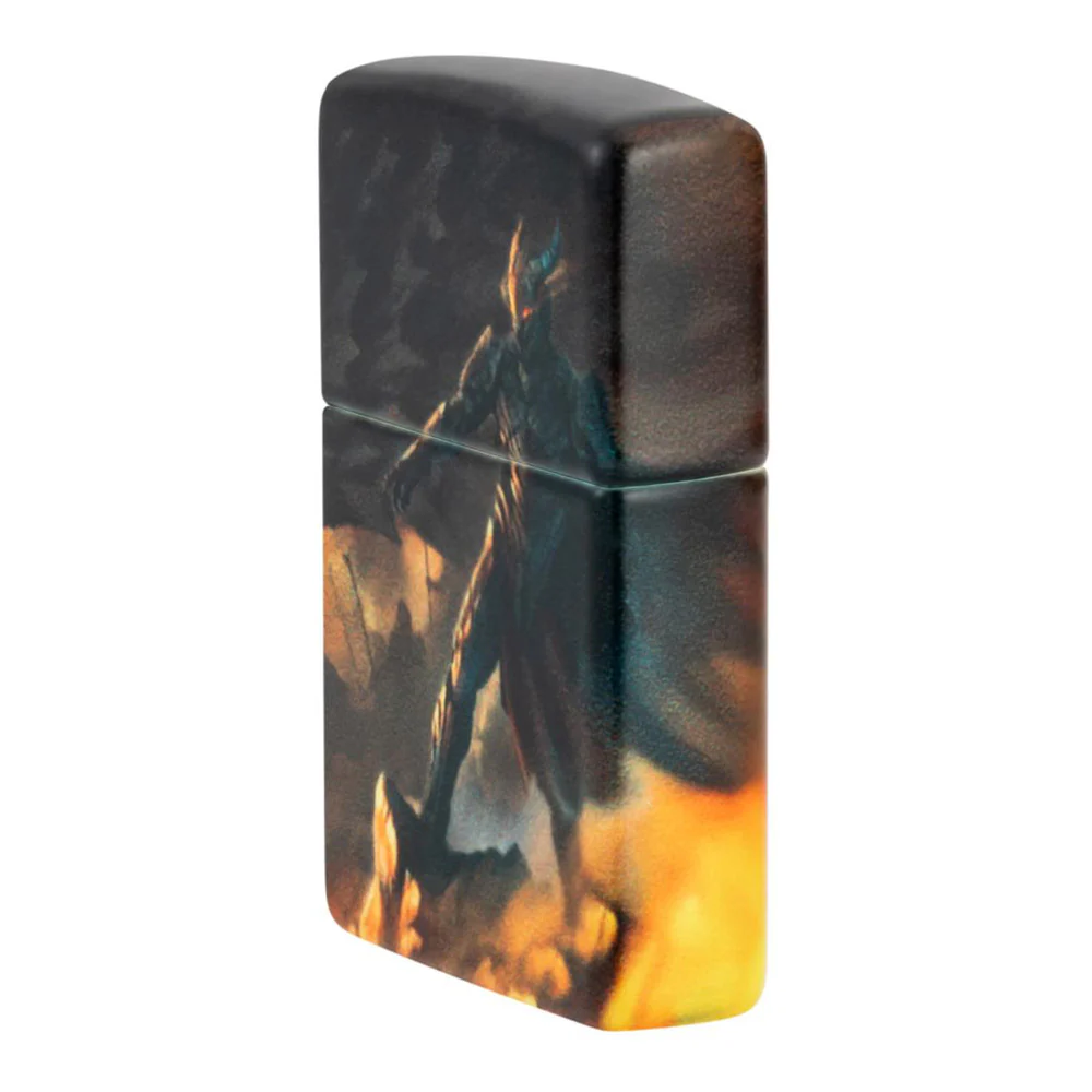 מצית זיפו אביר מול דרקון - Image 5