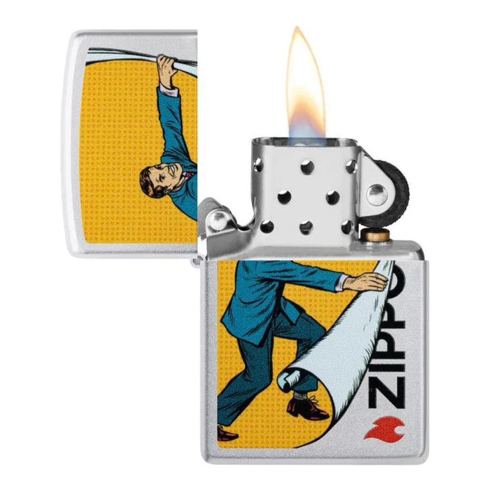 מצית זיפו חשיפת לוגו - Image 4